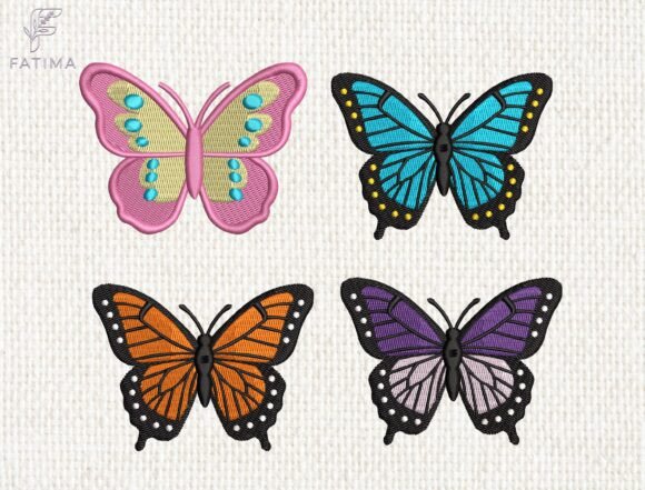 Butterfly Patch Embroidery Design Set Review