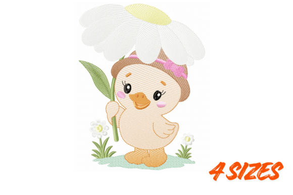 Cute Duck Embroidery Design File Review