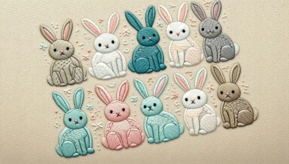 Embroidery Bunnies: A Designer's Seasonal Review