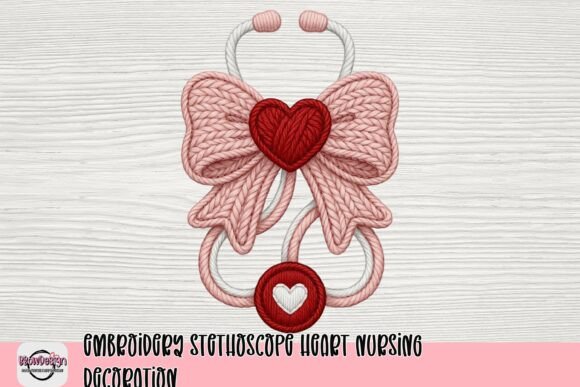 Embroidery Stethoscope Heart Nursing Decoration Review