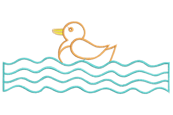Floating Duck Embroidery Design Review