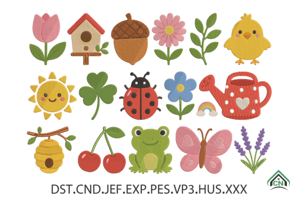 Garden Critters Embroidery Design Bundle Review